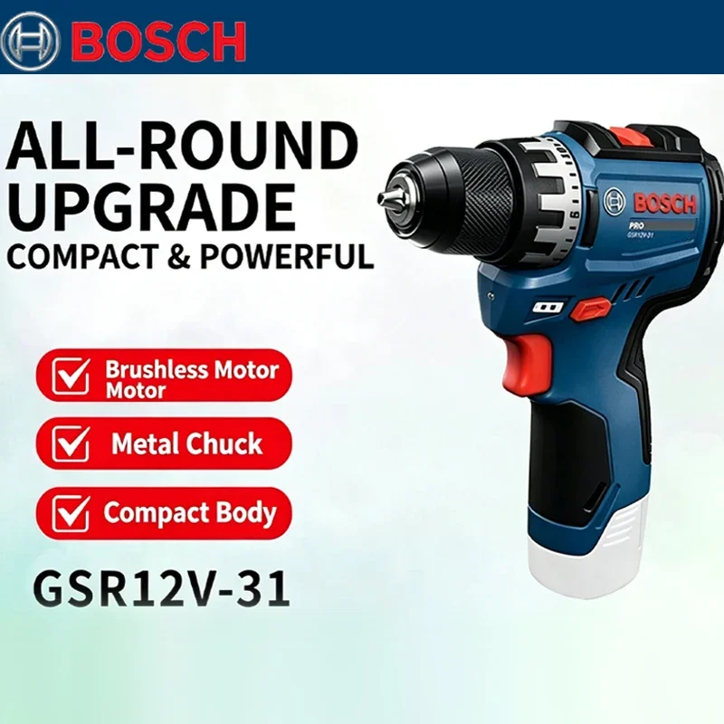 Bosch GSR 12V-31 Brushless Ele - Home Improvement In ulasan dan harga