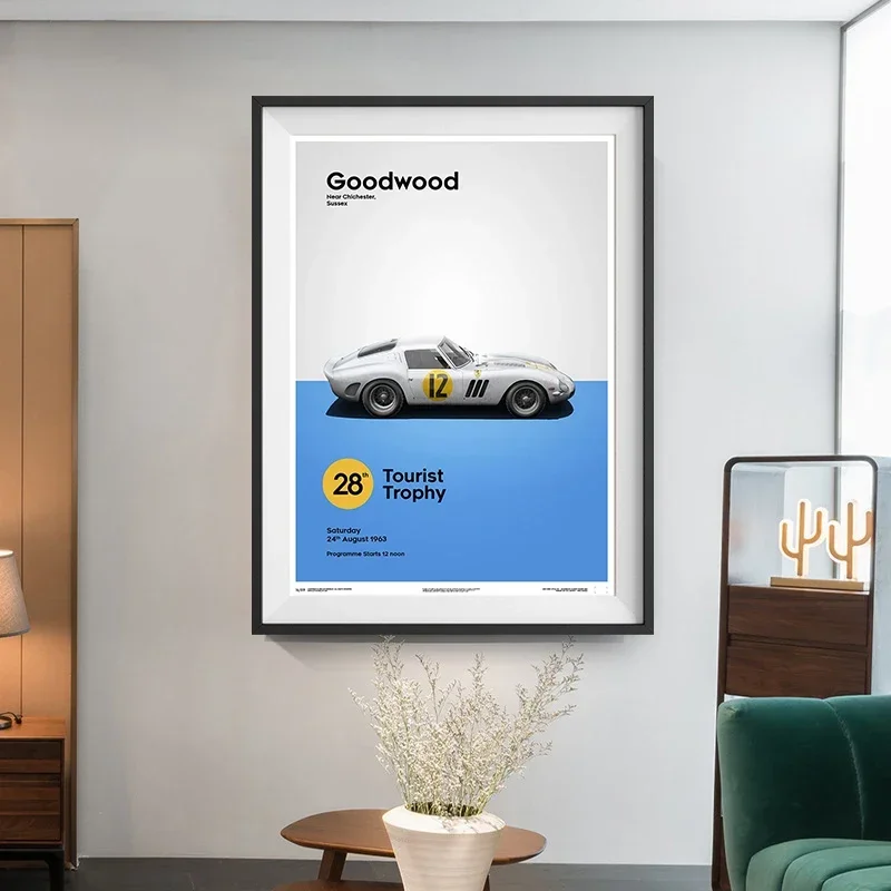 Retro Cars Poster Aesthetics 2 - Home Improvement Quotes ulasan dan harga