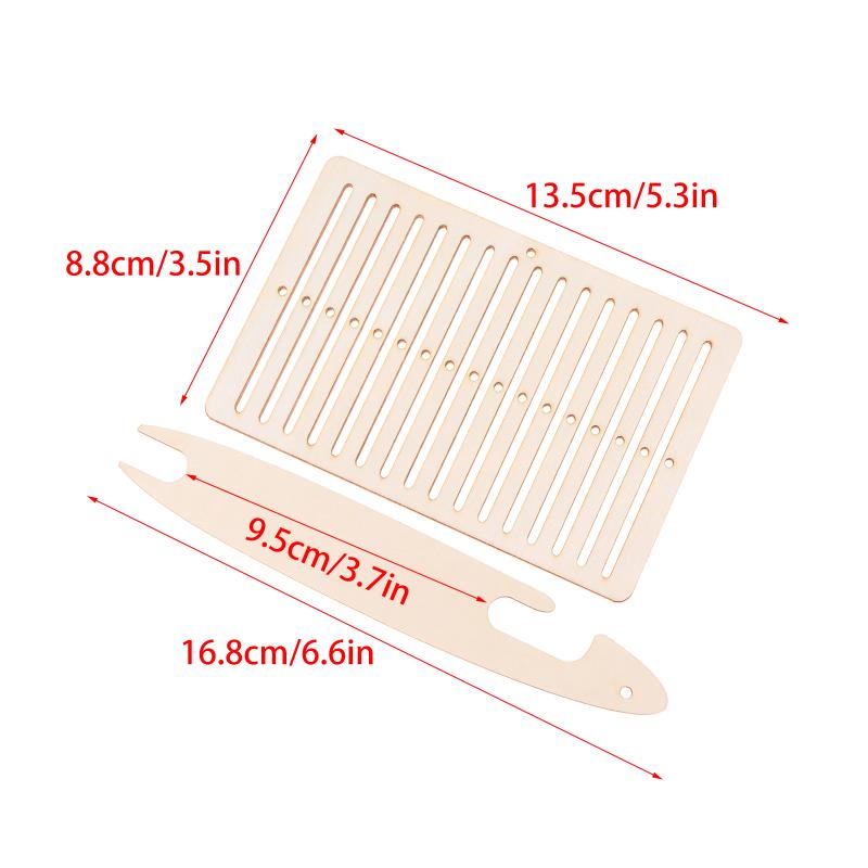 Wooden Belt Weaving Loom Kit 2 - Home Improvement Kit ulasan dan harga
