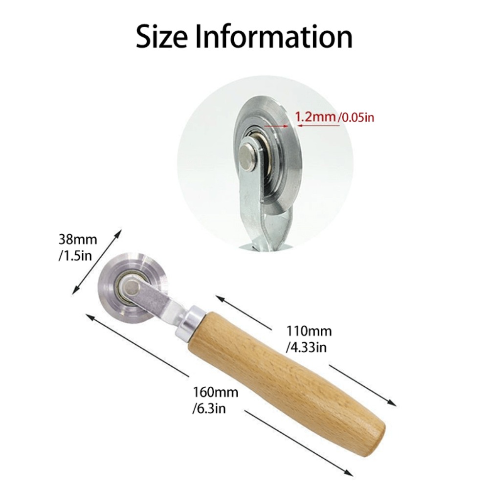 1 DIY Creasing Wheel - Craft C - Home Improvements ulasan dan harga