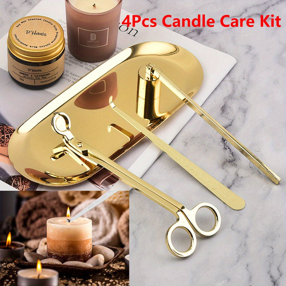 4pcs/set Luxury Candle Care Ki - Home Improvement Kit ulasan dan harga