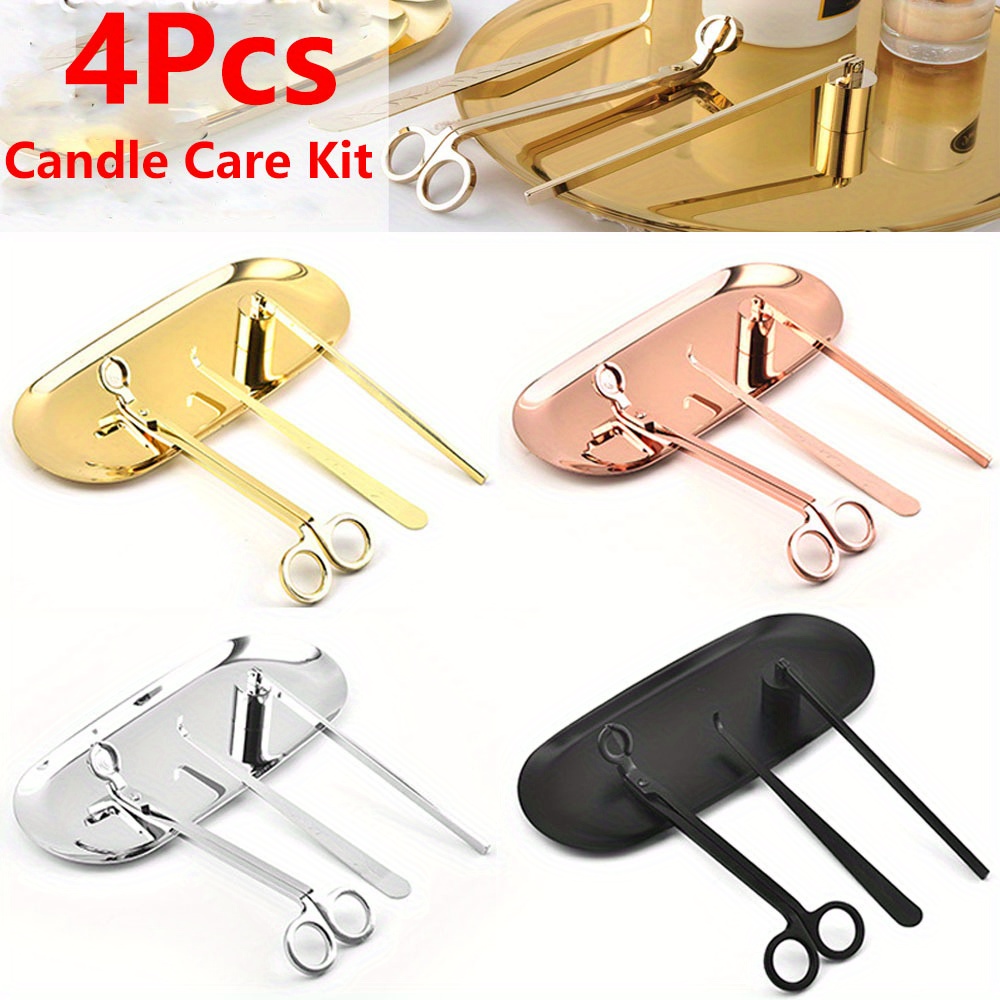 4pcs/set Luxury Candle Care Ki - Home Improvement Kit ulasan dan harga