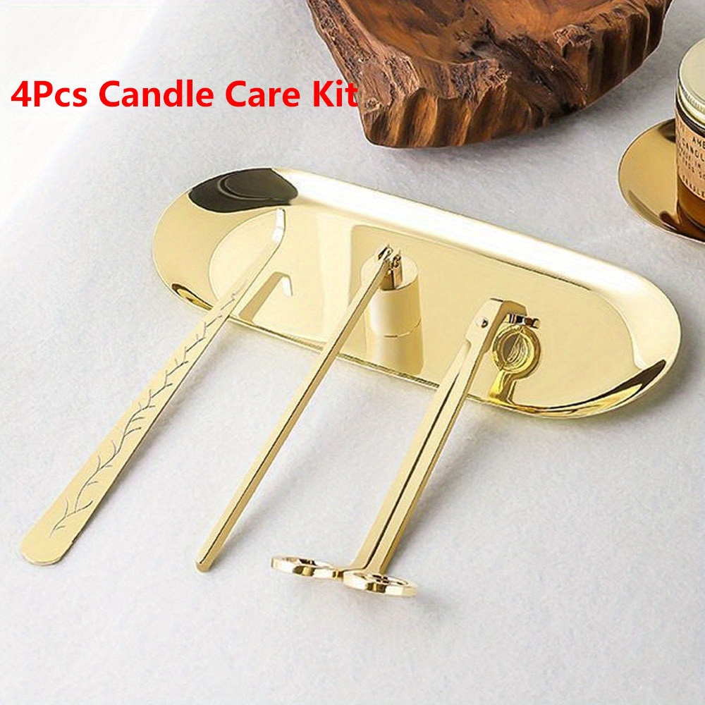 4pcs/set Luxury Candle Care Ki - Home Improvement Kit ulasan dan harga