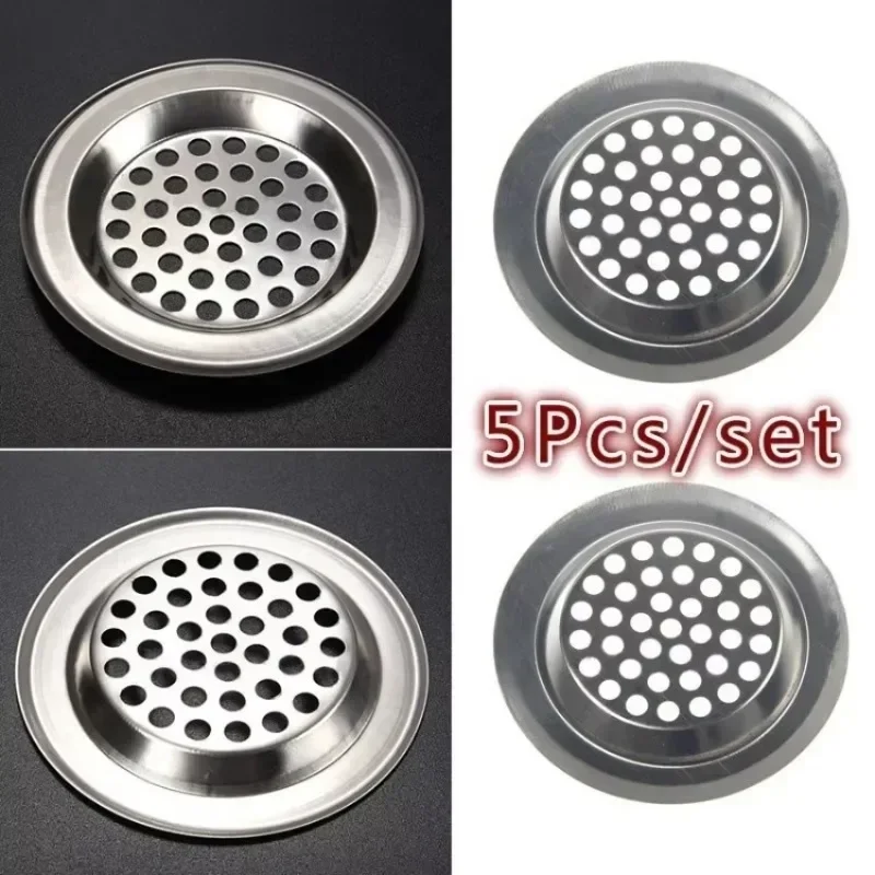 5 Pcs For Kitchen Bathroom 5 P - Sink Drain Strainer ulasan dan harga