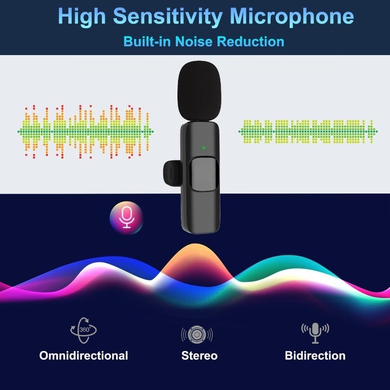 Wireless Lavalier Microphone F - Home Improvements ulasan dan harga