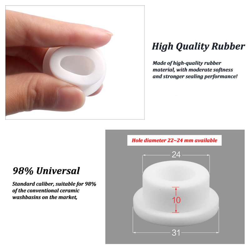2/4/8PC Bathroom Rubber Wash B - Sink Drain Strainer ulasan dan harga