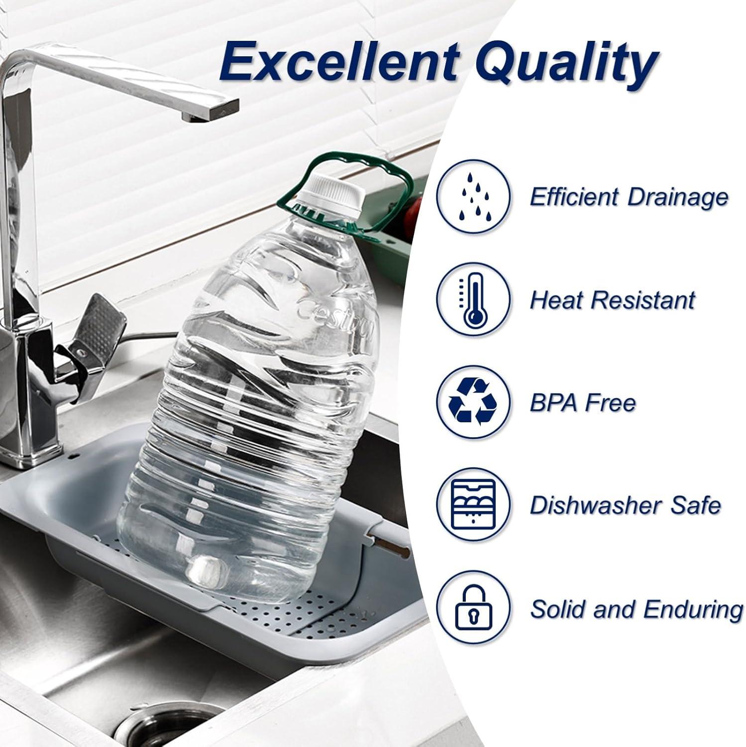 UFORU Collapsible Drain Basket - Sink Drain Strainer ulasan dan harga