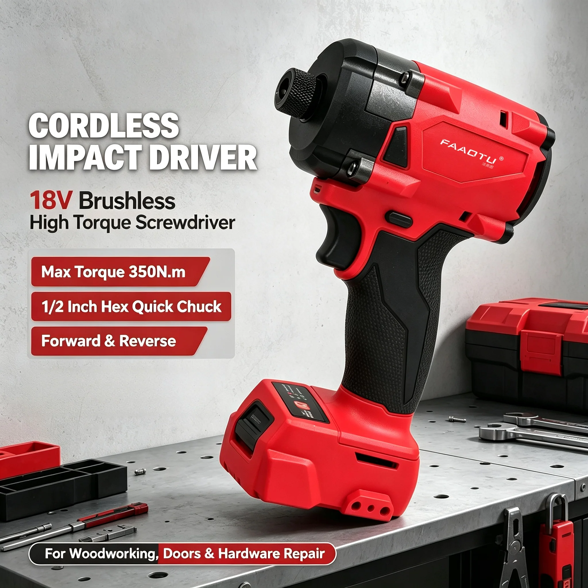 FAAOTU 18V Cordless Electric S - Home Improvements ulasan dan harga