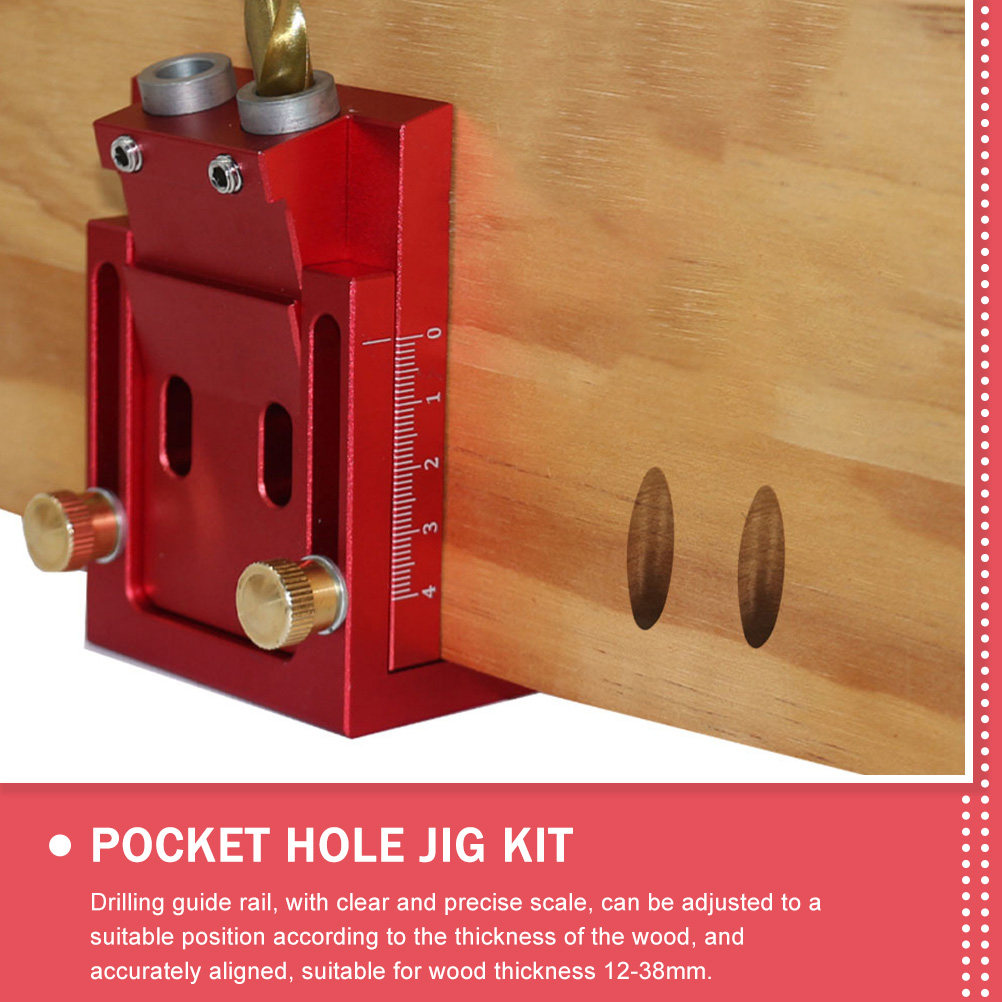 15 Degree Pocket Hole Jig Port - Home Improvement Kit ulasan dan harga